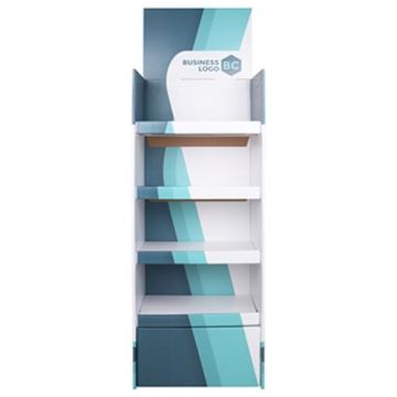Self Assembly Premium Cardboard Floor Display