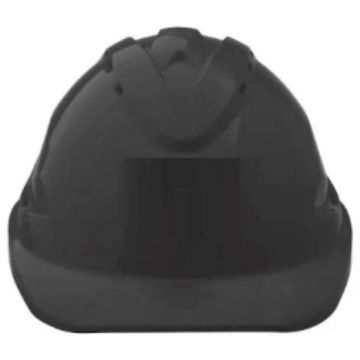 V9 Hard Hat Vented with Harness - Black