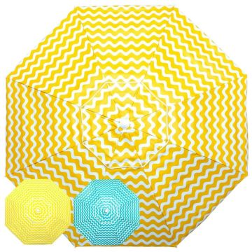 Newport 200cm Chevron Beach Umbrella