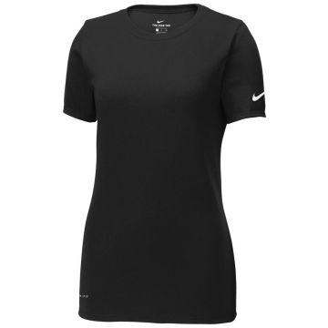 Nike Ladies Dri-FIT Cotton/Poly Scoop Neck Tee