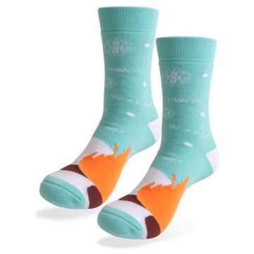 Crew Thermal Custom Pattern Socks