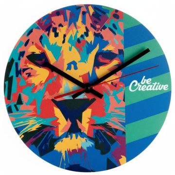 Rukas Full Colour Wall Clock