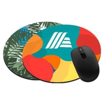 Round Neoprene Mouse Pad 23Cm Dia