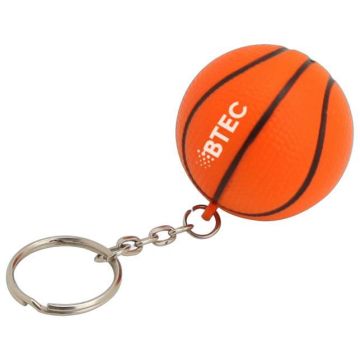 Stress Basketball Key Ring