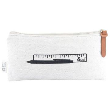 Calico Pencil Case 10cm x 21cm