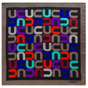 Silk Scarf Monogramma