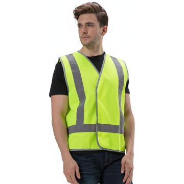 Hi-Vis Safety Vest With Reflective Tape