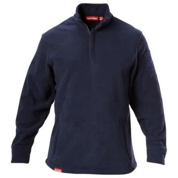 Mens Foundations Polar Fleece 1/4 Zip Jumper