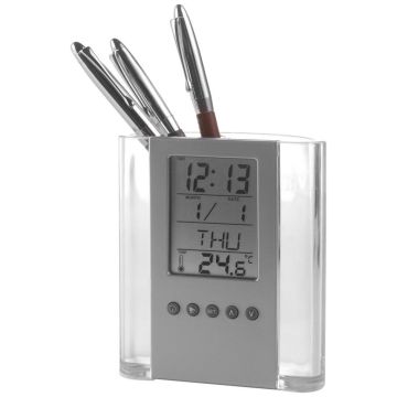 ABS pen holder with clock Carter