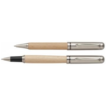 Beechwood writing set Oliviero