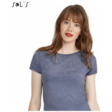 Mixed Women's Round Neck T-shirt