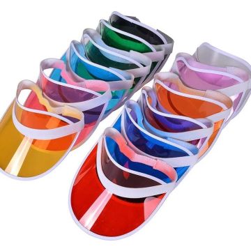 Plastic sun visors