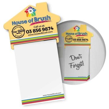 Magnetic House Memo Pad