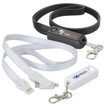 Artex 3 -in-1 Charging Lanyard