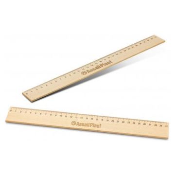 Wooden 30cm Ruler