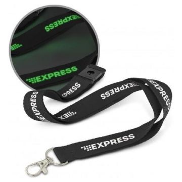 Glow in the Dark Logo Lanyard
