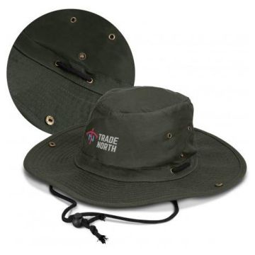 Oilskin Wide Brim Hat