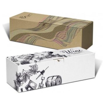Die Cut Box with Locking Lid - 395x115x115mm