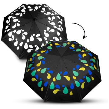 Colour Changing Compact Umbrella