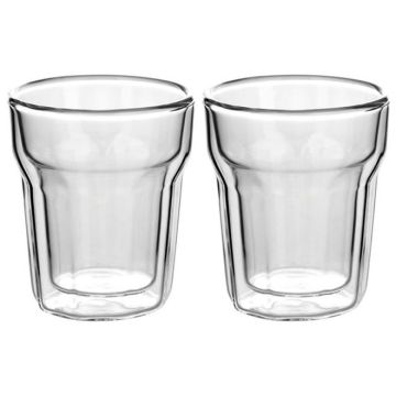 Nove Twin Wall Glass Set of 2  AVANTI
