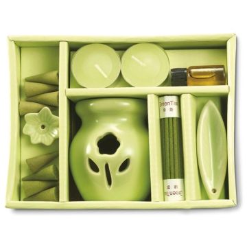 Aroma Set With A Ceramic Holder