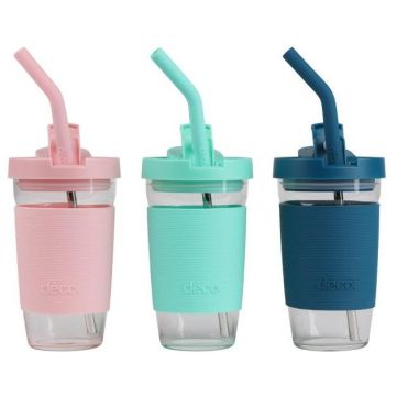 Decor Glass Coffee Tumbler 490ml