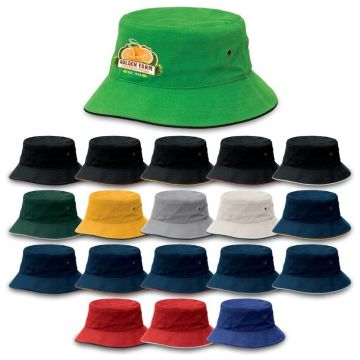 Sandwich Brim Bucket Hat