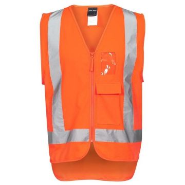 Hi Vis Zip (D+N) TTMC-W Vest
