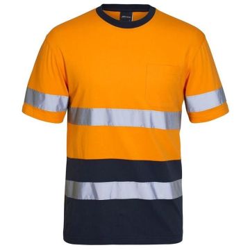 Hi Vis (D+N) Cotton T-Shirt