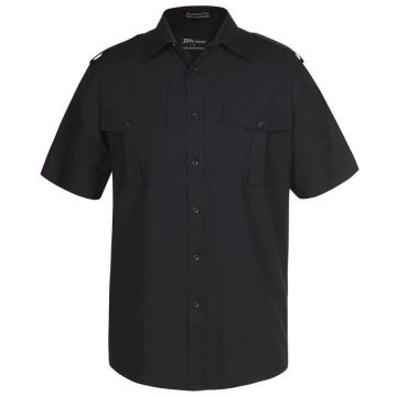 JB's Ladies Short Sleeve Epaulette Shirt
