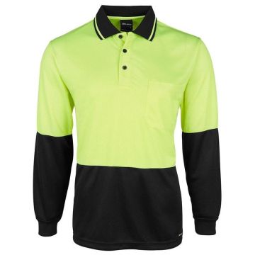 Hi Vis Long Sleeve Jacquard Non Cuff