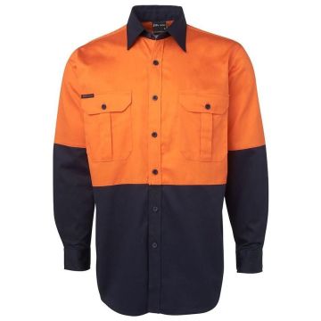 Hi Vis Long Sleeve 190G Shirt