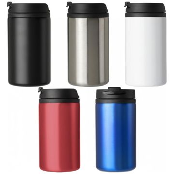 Stainless steel double walled cup Gisela