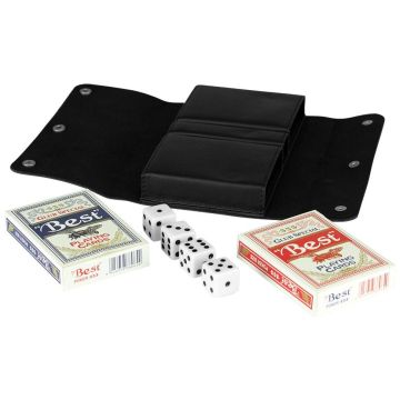 Travel Card Set w/ leather cover