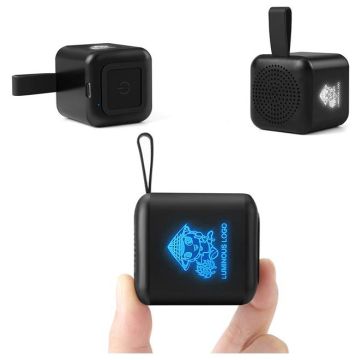 Mini Cube Light Up Bluetooth Speaker