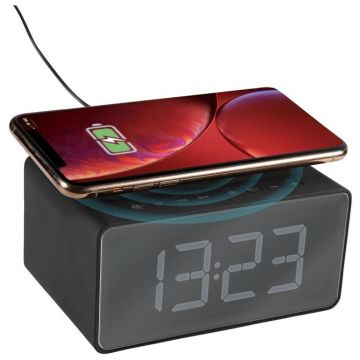 Dover Alarm Clock Wireless Charger Speaker
