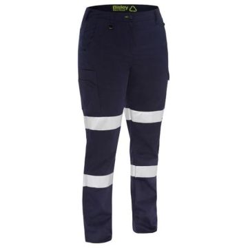 Recycle Womens Taped Biomotion Cargo Work Pant