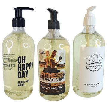 Castile Soap Pump-Top Bottle