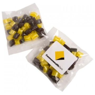 Corporate Coloured Humbugs 50g
