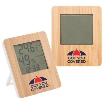 Bamboo Desk Clock