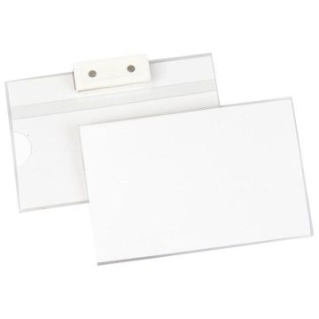 Name Badge With Magnetic Back