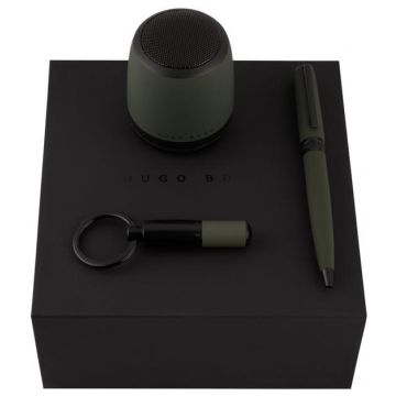 Set Gear Matrix Khaki (ballpoint Pen, Key Ring & Speaker)