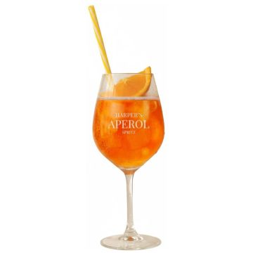 Custom Aperol Spritz Glass with Logo