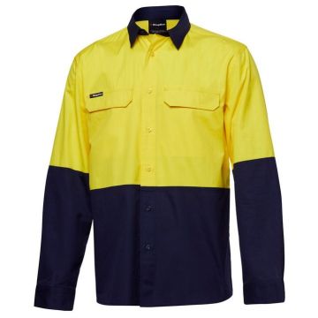 Mens Workcool Pro Spliced Shirt Long Sleeve