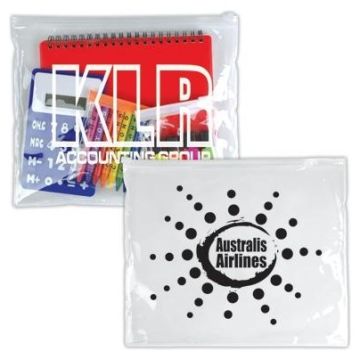 Large Pvc Pouch / Organiser With Clear Slider