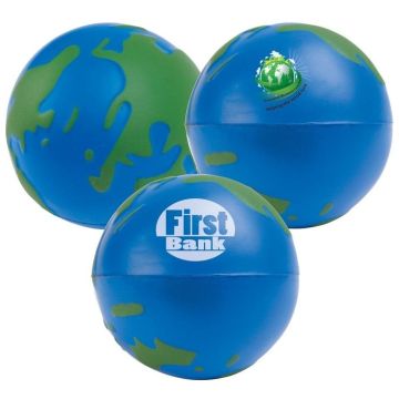 2 Colour World Globe Stress Reliever
