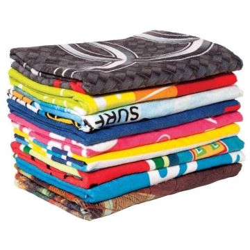 Custom Sublimated Beach Towel
