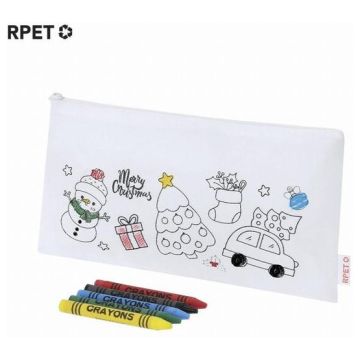 Flemenk Pencil Case Christmas Design (RPET)