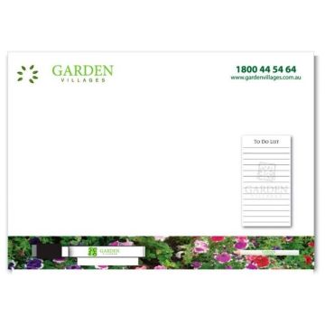 A3 Magnetic Whiteboard with Notepad