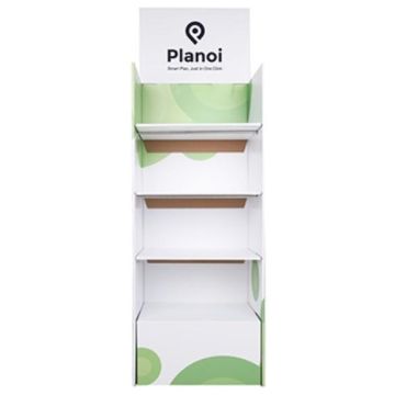 Self Assembly Standard Cardboard Floor Display
